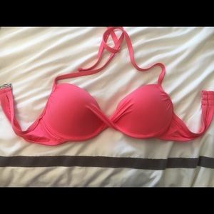 Pink mosimo bathing suit top